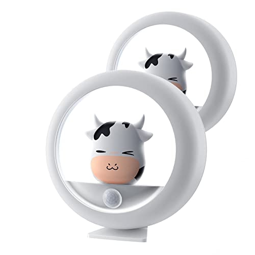 AIMILAR Motion Sensor Toilet Night Light, Rechargeable USB Bathroom Night Light for Kids & Baby