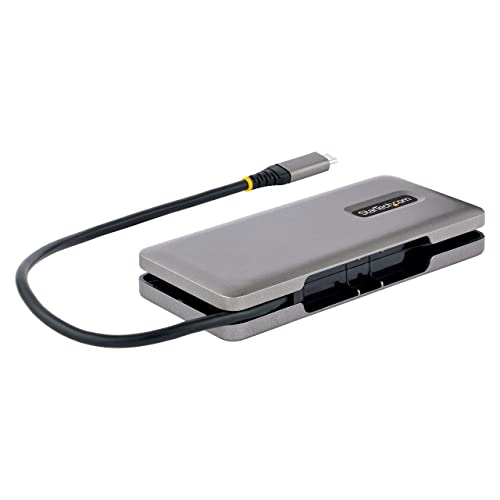 Hub USB-C 10Gbps StarTech multiportabilidad USB 3.2 Gen 2 con Power Delivery de 100W 2