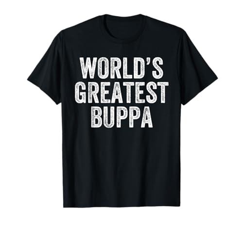World's Greatest Buppa Funny Grandma Joke Mother's Day T-Shirt