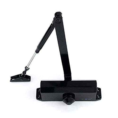 Fechos de porta de liga de alumínio ajustáveis comerciais leves, fechamento suave com fechos de port