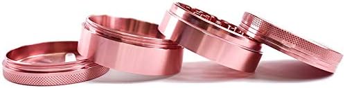 Grinder Manual Crusher Mill Spice Miller for Kitchen Spice Grinding Tool (rose gold:40mm)