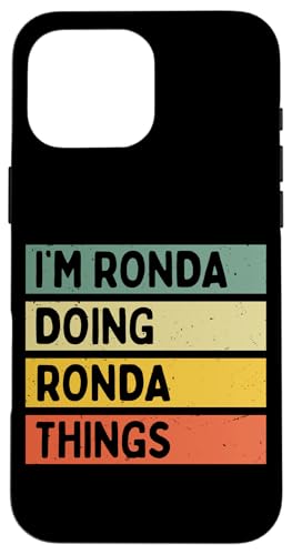 I'm Ronda Doing Ronda Things �ʔ������� �X�}�z�P�[�X iPhone 16 Pro Max �p