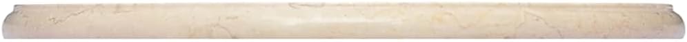 Table Top Cream Marble Ø19.7 x 1.0 in Table Top Round Kitchen Furniture Table Parts Tops