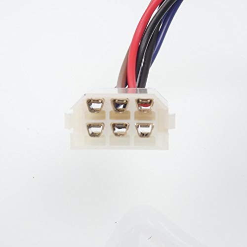 Neiman contacteur à clé Brazoline compatible avec Moto Yamaha 125 DT 1987 34Y-82501-00/6 fils