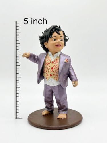 Image of CRAFT3DINDIA Personalized PHOTO TO 3D Couple MINIATURE Figurine (5 Inch) | DECORATIVE FIGURINE