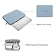 MOSISO Laptop Hülle Tasche 13,3 Zoll,13-13,3 Zoll Laptophülle Kompatibel mit MacBook Air/Pro 13/ Pro 14 Zoll M4 M3 M2 M1,HP Dell ASUS Lenovo Notebook,Neopren Sleeve mit Klein Fall,Air Blau