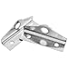 XZW 4sets Stainless Steel Lock 90-Degree Latch for Indoor or Outdoor Storage Toolboxes Cabinets