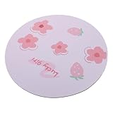 Tapis de bureau : sensation agréable au toucher, matériau confortable, surface lisse, fond antidérapant pour maintenir fermement le bureau, tapis de souris