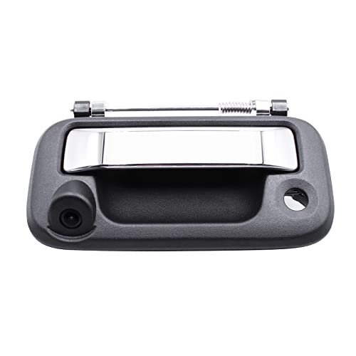 Image of Ford Rear View Backup Camera Tailgate Handle for 2004-2014 Ford F150 2008-2016 F-250 /F-350 /F450 /F550,Tailgate Door Handle Replacement Camera 8L3Z-9943400-AC with Camera