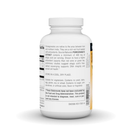 Source Naturals Pomegranate Extract Tablets