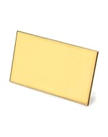 QWORK® H62 Messingblech Korrosionsbeständig (3 mm, 60mm x 100mm)