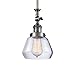 Innovations 206-AB-G172 1 Light Mini Pendant, Antique Brass