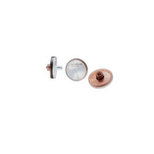 Ahlstrom ReliaPrep Celluloseacetat/ABS Spritzenvorsatzfilter, Luer Lock Weiblich, Steril, Transparent, 0.45µm Poren, 28mm Durchmesser, 50 Stück