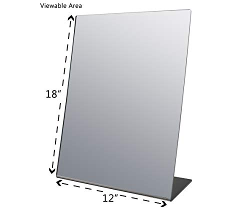 Marketing Holders 2 Pack Acrylic Mirror 12" x 18" Reflectivo miniatura 3
