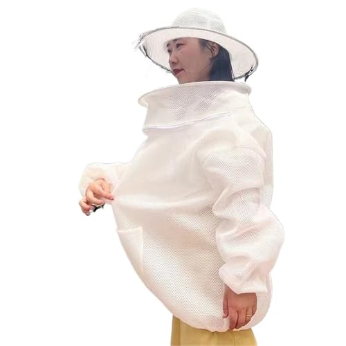 Traje de apicultor profesional engrosado gris con ventilación tridimensional 3