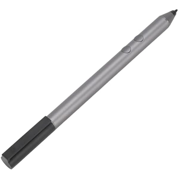 Bewinner Stylus Pavilion & X360 - 4096 уровней давления, алюминиевый сплав, совместим с ноутбуками с сенсорным экраном (темно-серый)
