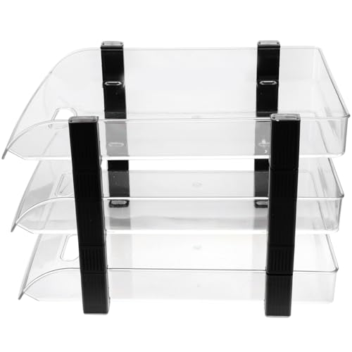 Organiseur bureau acrylique au design moderne et épuré