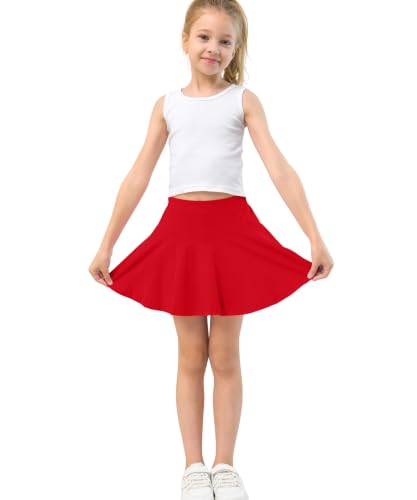 Image of Toddler Skirt Little Girls Athletic Uniform Skorts Golf Outfit Cheer Tennis Skirts with Shorts
