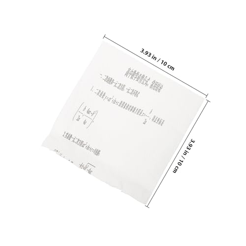 Papel higiénico matemático de 2 rollos con diseño creativo Ciieeo 3