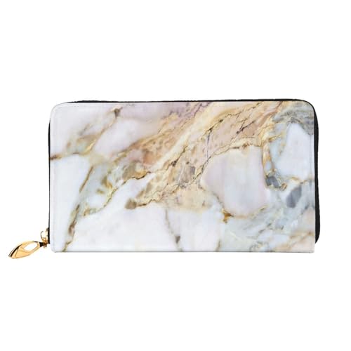Portefeuille en cuir marbré femme pour voyager léger avec style