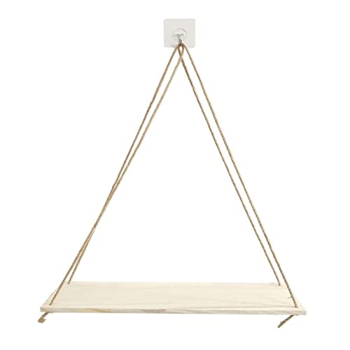 Zkydhbd Estantes decorativos de madera para colgar en la pared, estantes flotantes para plantas, macetas, decoración nórdica del hogar, estantes colgantes para almacenamiento de cocina