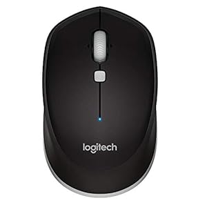 Logitech M535 Bluetooth Mouse Compact Wireless Mouse with 10 Month Battery Life Works with Any Bluetooth Enabled Computer, Laptop or Tablet Running Windows, Mac OS, Chrome or Android, Gray – Black