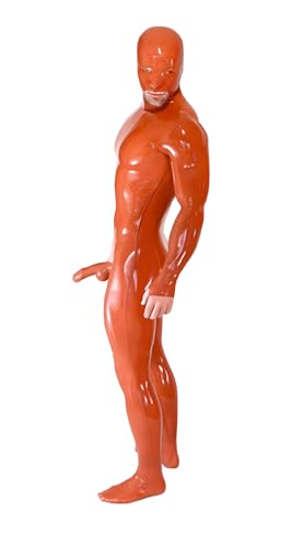 Latex Rubber Catsuit Neckline Latex Tights Body Shaping Full Set Of Sexy Men's Tights Condom Jumpsuit