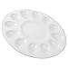 DOITOOL Vassoio di Uova alla Diavola Antipasto Piatto di Plastica Escargot Piatto di Uova alla Diavola Piastra di Supporto Polpette Contenitore