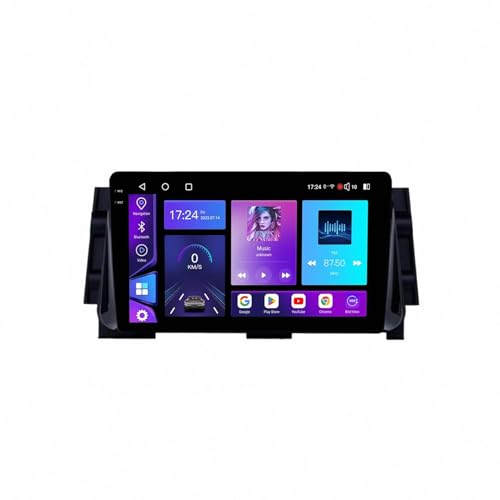 Autorradio 4G+64G con Mirror Link y cámara para Nissan Kicks fluidamente