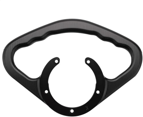 Motorrad Beifahrer Handgriff Tank Haltegriff Armlehne für Z800 Z1000 ZX6R ZX10R schwarz