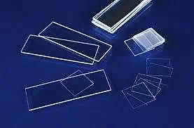 VKSI Microscope 50 Blank Glass Slides, 50 Cover Slips