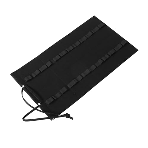 Soporte para baquetas portátil y mural de Vaguelly, organizador para baquetas y mazos con fieltro amortiguador de vibraciones, fácil de instalar para músicos