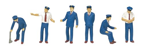 KATO HO Gauge 6-504 Station Staff Figures 1:87 Diorama Railroad Model