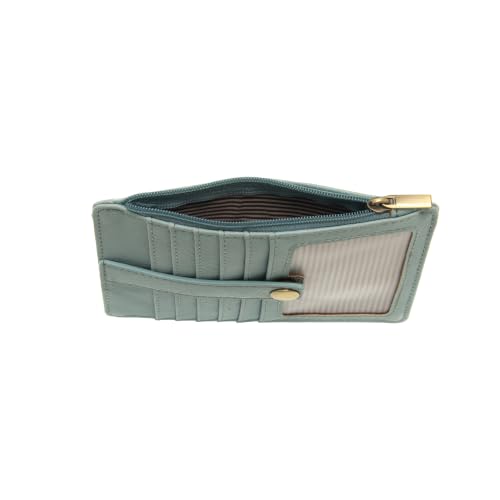 Image of Joy Susan Women's Fashion New Penny Mini Travel Wallet - Blue Sugar