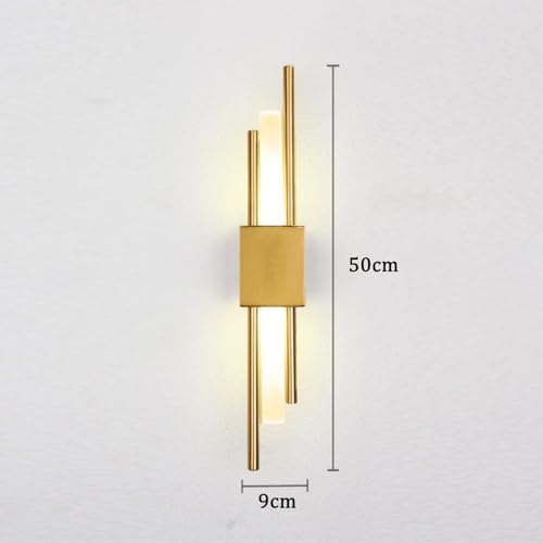 Apliques de pared LED regulables dorados con mando y batería 3