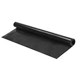 QUARKZMAN Feste Gummimatte 3/32" Dick x 36" Breite x 36" Länge Antirutsch Neopren Gummi Dachmaterial Für Dichtungen DIY Material Unterlagen Abdichtung Stoßfänger
