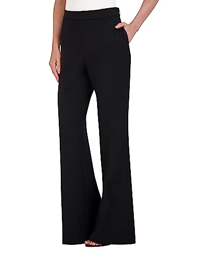 BCBGMAXAZRIA Women's Flare Leg Pant with Zipper2