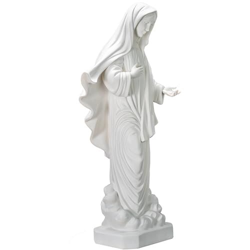 Estatua Virgen De Medjugorje Blanca 31 in miniatura 4