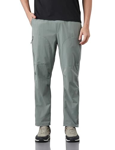 Image of Amazon Brand - Symbol Men's Relaxed Fit Athleisure Jogger Cargo Trouser (Elasticated Waistband)