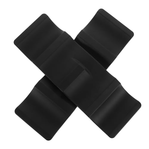 NAMOARLY Wine Storage Rack Tabletop Countertop Liquor Rack 7-Grid Beer Storage Pad Silicone Wine Bottle Mat Set Random Color