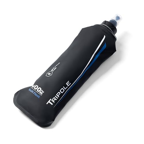 Image of Hydration & Water Soft Flask for Running and Cycling | 500 mL (Black)