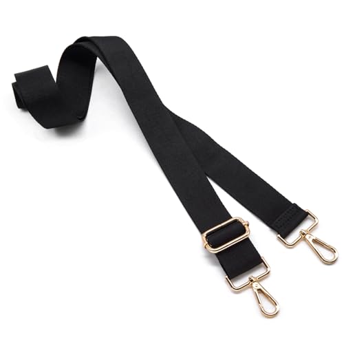 Image of S&loyoe Thickened Solid Color Purse Straps Replacement Crossbody Bag Strap Adjustable Wide Guitar Straps for Handbags 1.5inch