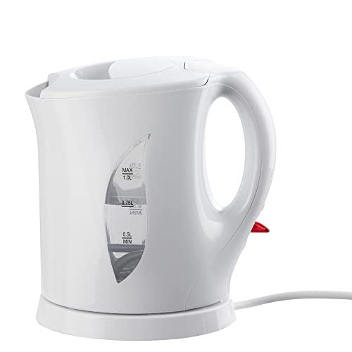 Daewoo Compact Journey Kettle – Light-weight Cordless Kettle with 1L Capability, Water Stage Indicator & Auto Shut-Off – Ideally suited for Tenting, Caravans, Workplaces, or Job Websites - Image 4