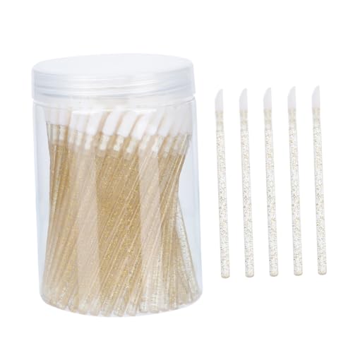 SOESFOUFU 100個 入り使い捨てリップブラシ 携帯に便利なメイクアップビューティーツール 軽量で耐久性のあるスキンフレンドリー素材採用 旅