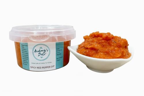 Audreys Deli Spicy Red Pepper Dip with Basil 180g