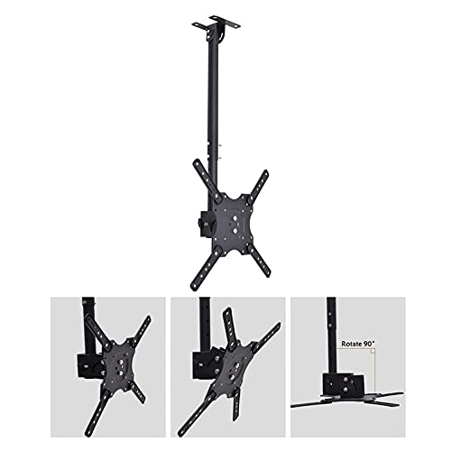 Solution peu encombrante support TV mural réglable pour petits salons et bureaux - 4
