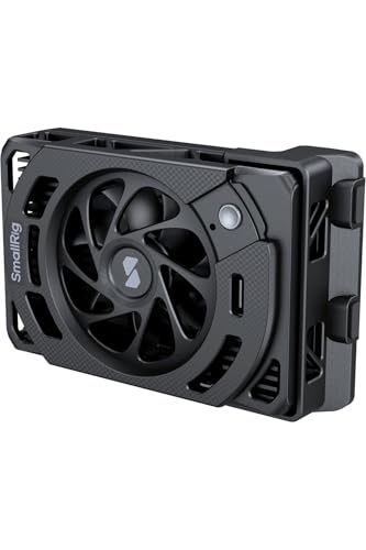 Image of SMALLRIG R50 V / R5 II / R5 / R50 / PowerShot V1 Camera External Cooling System with Dual-Speed Modes, Snap-On Cooling Fan with TEC Cooling Module for Sony ZV-E1 / A7 IV / A6700 / FX3-5063