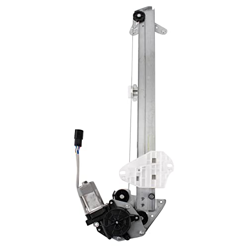 Image of TRQ Front Driver Side Power Window Motor and Regulator Assembly One Touch Anti Pinch Compatible with 2018-20 Honda Accord
