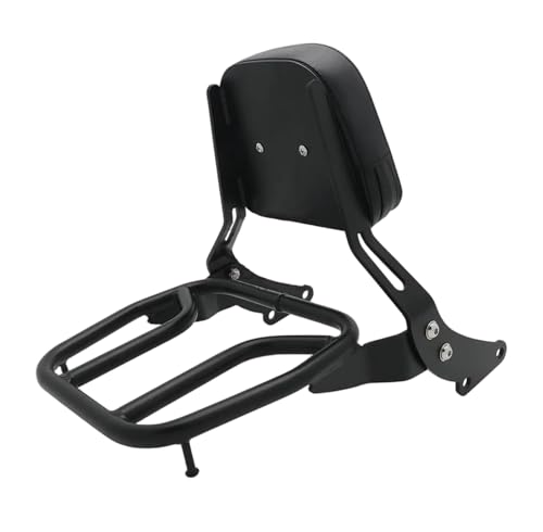 Porte-bagages moto avec dossier passager idéal pour vos road trips en Triumph Bonneville 2016-2022