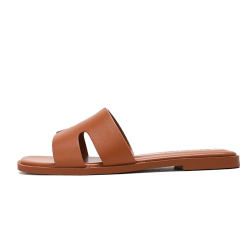 Image of Stratuxx Kaze Women's Open Toe Flat Dress Slide Sandals